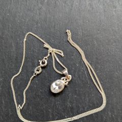 Celtic design silver chain and pendant