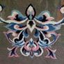 Art noveau brass firescreen & fireside set Image 7
