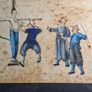 Chinese Watercolour on Pith Paper - Versions of Punishment #2 Image 4