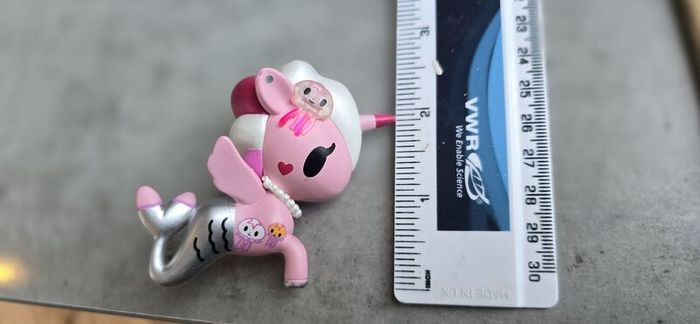Tokidoki Unicorno Mermicorno  Gelatina  Series 1 Pink Silver Jellyfish