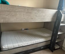 bunkbed with matresses