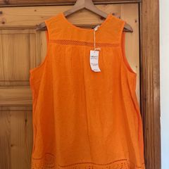 Next orange plus size top