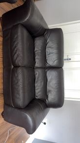 Real Italian leather sofas