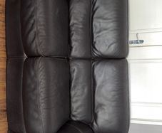 Real Italian leather sofas