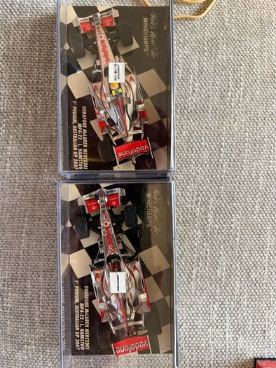 Formula One Minichamps and memorabilia Jordan