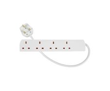 4 Gang Extension Lead Surge Protection 5 Meter Cable