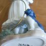 LLADRO NAO 9" tall Girl w/Hoop Dog Figurine "My Dog Does Tricks" Image 5