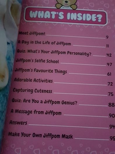 JiffPom's Sticker Book