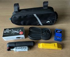 Frame Bag and Supplies