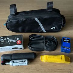 Frame Bag and Supplies
