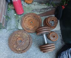 weights old school