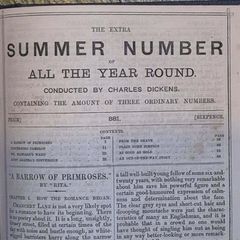 Charles Dickens. All The Year Round. Rare Error. 1862 onwards.