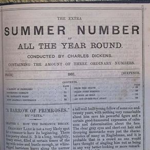Charles Dickens. All The Year Round. Rare Error. 1862 onwards.