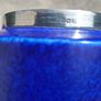 2 X George Clews Art Deco Chamelon ware With Sterling Silver Rims Image 8