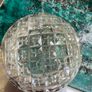 Vintage Cut glass trinket dish Image 2