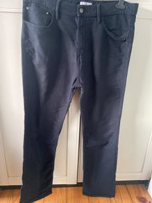 M&S Collection Men's Black Regular fit Chinos 36R