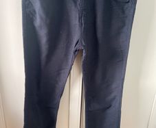 M&S Collection Men's Black Regular fit Chinos 36R