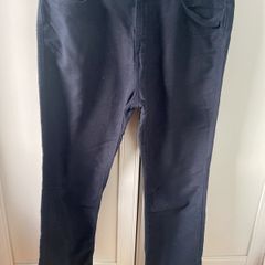 M&S Collection Men's Black Regular fit Chinos 36R
