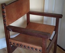 Brown Leather Chair
