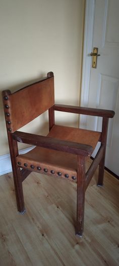 Brown Leather Chair