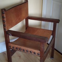 Brown Leather Chair