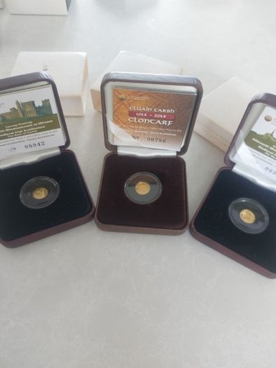 3 gold coins