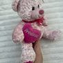 Posh Paws girlie pink bear Princess approx. 21 cm. Please see photos Image 7
