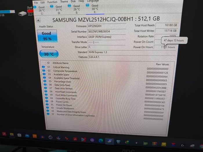 512GB Nvme Ssd Samsung M.2 2280 Pcie 4.0 X4 6200/4700mb/s 300TBW