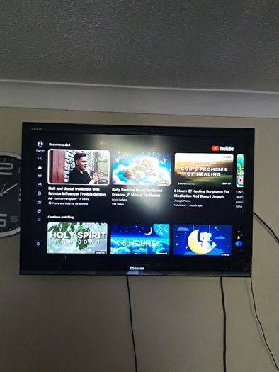 Toshiba High Definition television. HOMI. Like new.