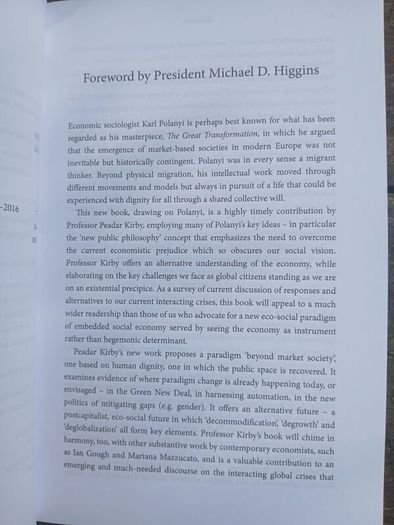 Karl Polyani and the Contemporary Political Crisis