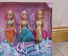 Brand new Glimma Girlz 3 pack Dolls