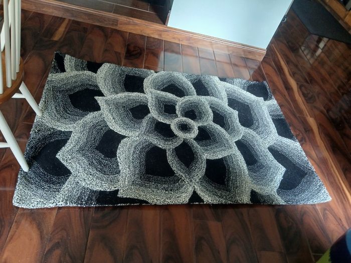 Wool rug.
