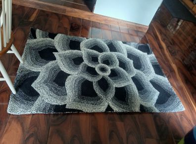 Wool rug.