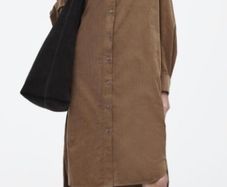 COS  Corduroy Midi Shirt Dress