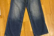 Stradivarius D91 jeans in mid blue NEW
