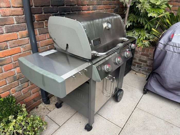 WEBER stainless Genesis II LX S-340 GBS Gas Grill