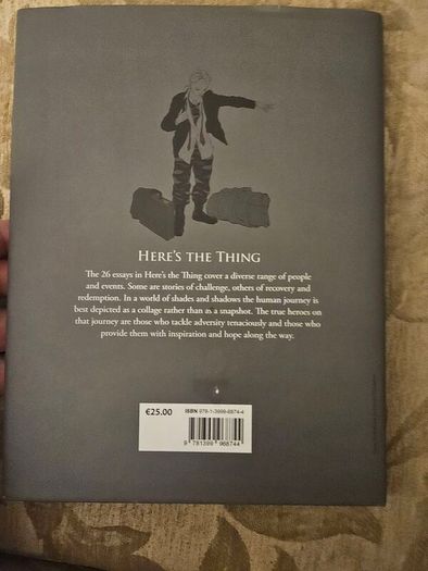 Here's The Thing. By Joe Osborhe. Illustrated By Declan Considine. Stories Of Challenge,recovery, And Redemption. First Edition Hardback With Dustjacket In Good Condition. See Photos For Same.