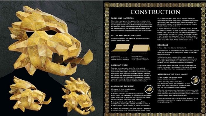Game of Thrones Mask: The House Lannister Lion