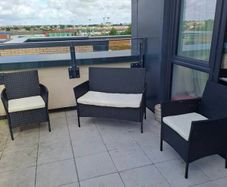 Outdoor chairs- Weather resistant PE Rattan Chairs from Amazonv