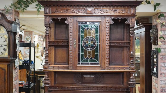 Belgian Oak Cabinet c.1890