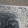Sterling Silver Art Deco XL Vesta Case(67 grams) Image 7