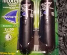 Nicorrette spray quick mist x 2