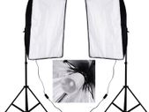 90w Flash Strobe Light Stand Softbox Kit