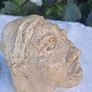 National College of Art Mid Century Paster Of Paris Mounted Bust Image 7
