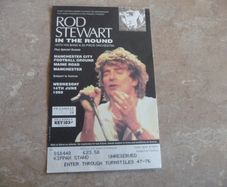 Rod Stewart ticket stub