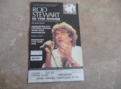 Rod Stewart ticket stub