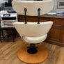 Pair of Sculptural Modern Swivel Lounge Chairs Image 2