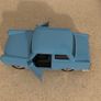 Vintage Model Car East German Trabant 1989 Image 6