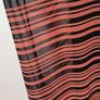 Black/Coral Stripe Dress Image 3