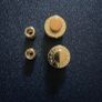 strap lock guitar system gold brand new Image 4